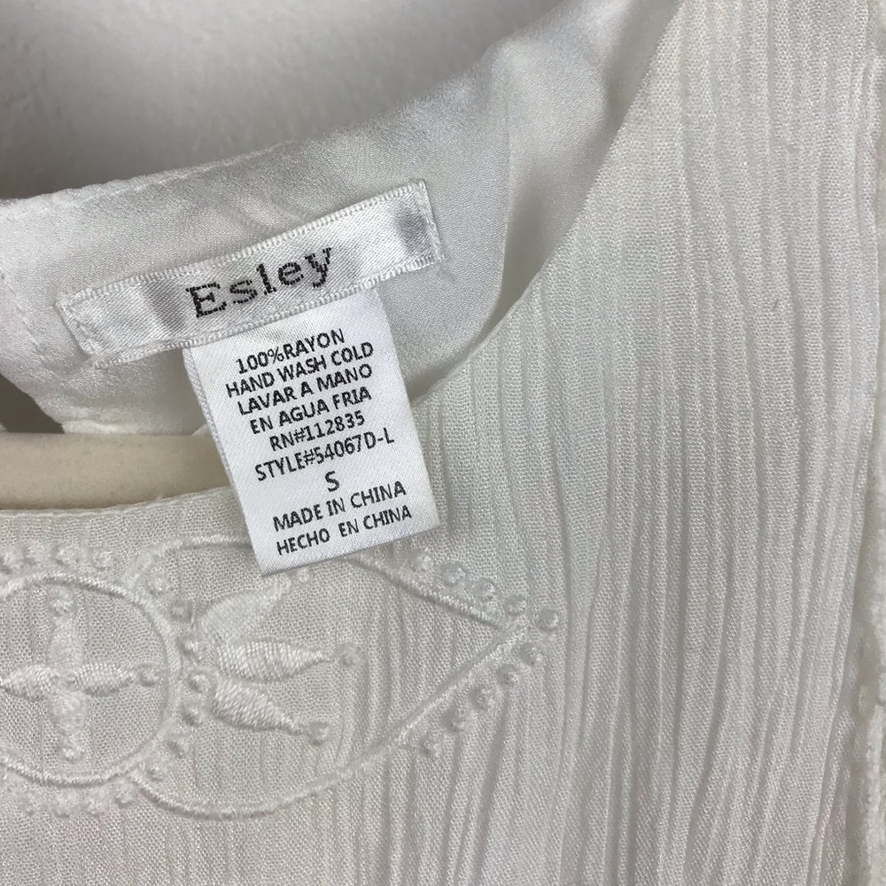 WHITE BOHO DRESS - Picture 4 of 5